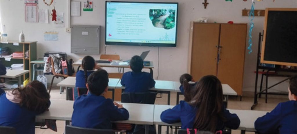 Nel corso del progetto abbiamo anche contribuito a sensibilizzare le generazioni future presso 5 scuole in Italia.
